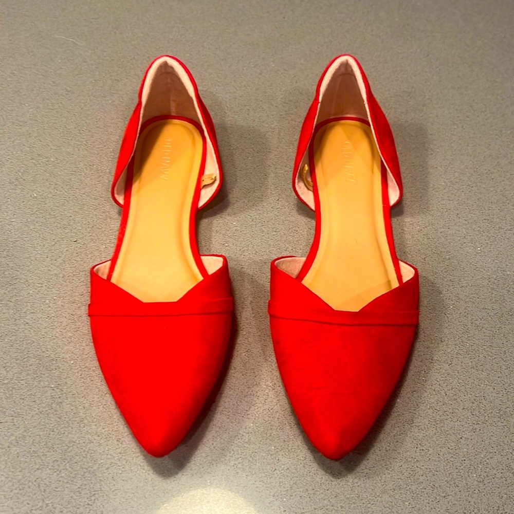 Old Navy Faux-Suede D'Orsay Flats for Women